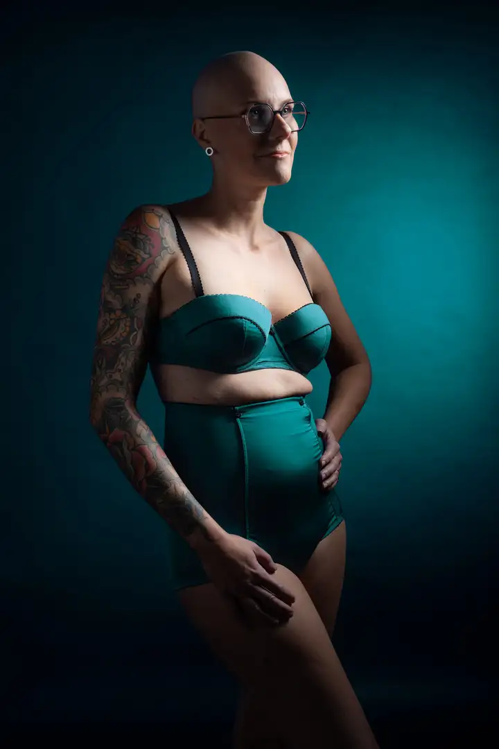 Aurelie lamour photographe portrait studio femme confiance en soi 3.