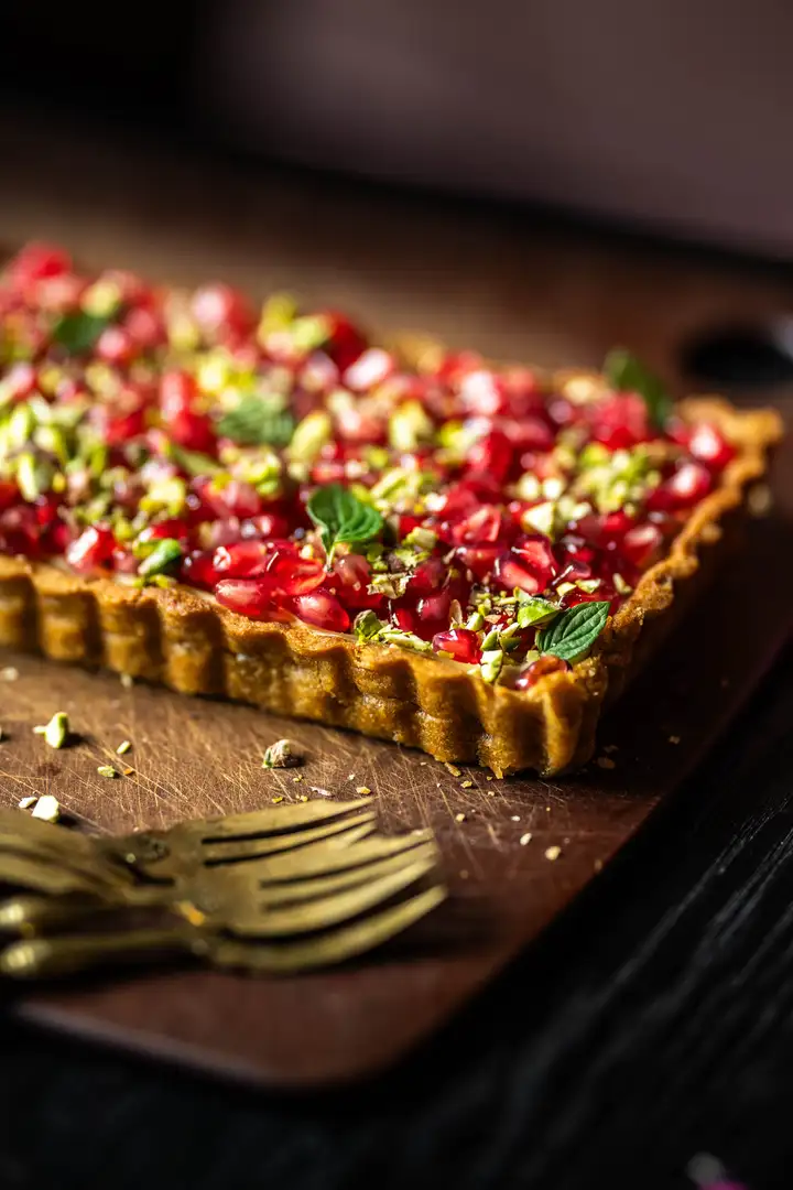 Aurelie lamour photographe packshot culinaire dessert tarte.