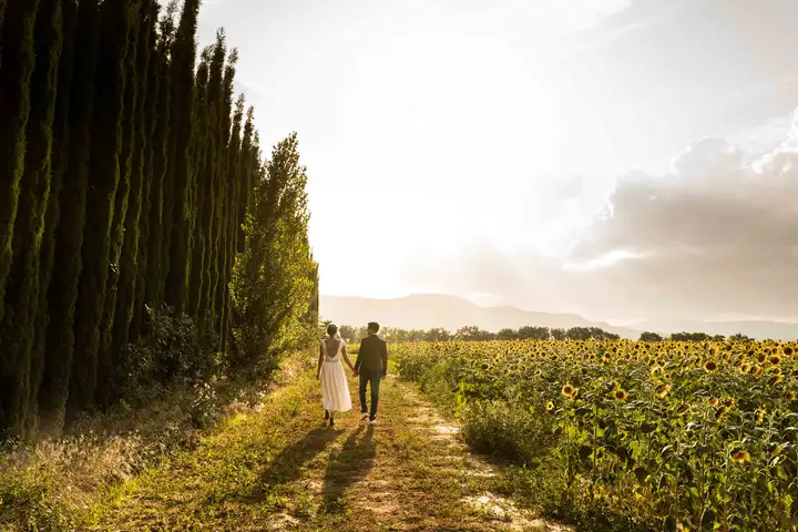 Aurelie lamour photographe drome mariage couple maries seance 3.