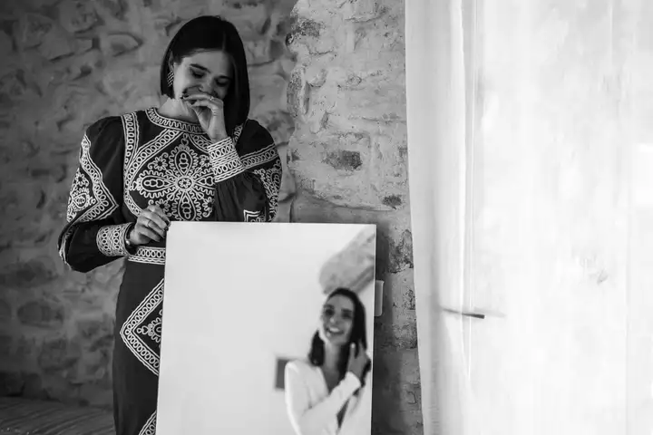 Aurelie lamour photogaphe drome femmes amies noir et blanc.