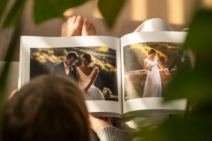 Aurelie lamour photographe reportage album mariage.